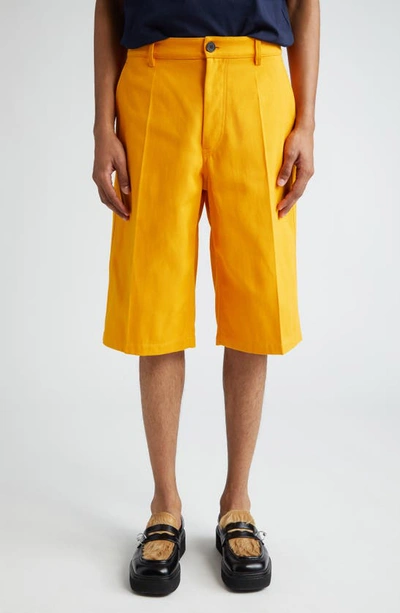 MARNI MARNI FLAT FRONT BERMUDA SHORTS