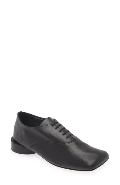 Jacquemus X Repetto Zizi Square Toe Oxford In Black