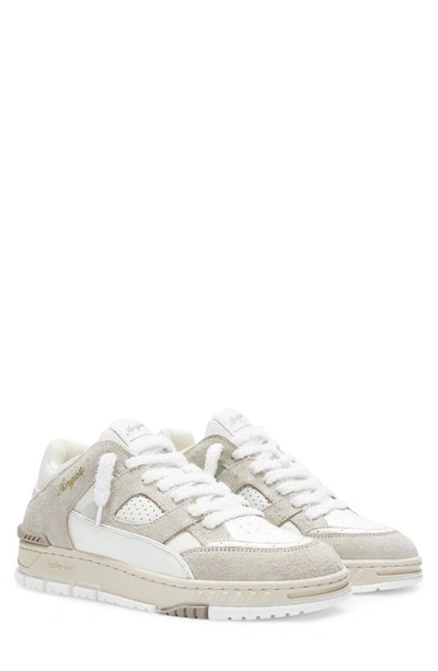 Axel Arigato Beige Area Lo Sneakers In White