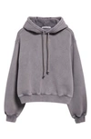 ALEXANDER WANG GENDER INCLUSIVE RELAXED FIT ESSENTIAL TERRY CLOTH HOODIE