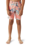 O'neill Hermosa Swim Trunks In Coral