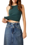 FREE PEOPLE CLEAN LINES CROP TANK