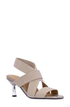 L'AMOUR DES PIEDS LUNETTE ANKLE STRAP SANDAL