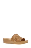 L'AMOUR DES PIEDS L'AMOUR DES PIEDS CUSARO PLATFORM WEDGE SLIDE SANDAL