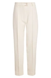 ST JOHN STRETCH CREPE TAPERED ANKLE PANTS
