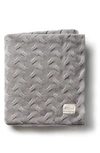 DOMANI HOME WAVE KNIT THROW BLANKET