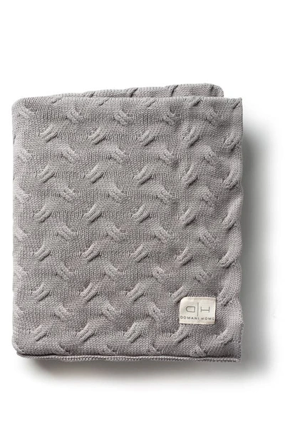 DOMANI HOME DOMANI HOME WAVE KNIT THROW BLANKET