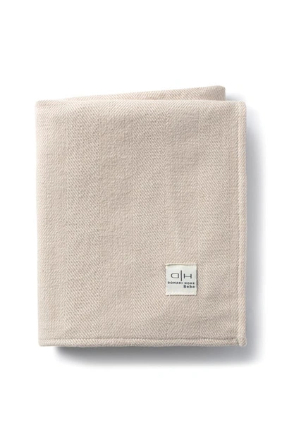 DOMANI HOME DOMANI HOME CHEVRON BABY BLANKET