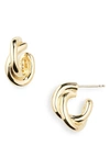 LIE STUDIO THE DIANA HOOP EARRINGS