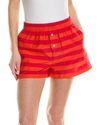Solid & Striped The Lexy Boxer Short In Red