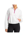 YEAR OF OURS MAMMOTH WOMENS SHERPA MOCK NECK 3/4 ZIP PULLOVER