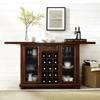 Crosley Furniture Cambridge Sliding Top Bar Cabinet