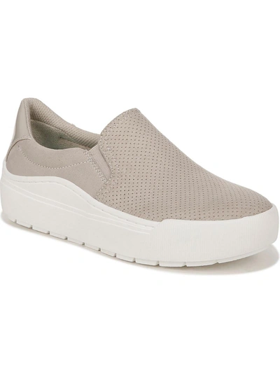 Dr. Scholl's Shoes Time Womens Lifestyle Slip-on Sneakers In Beige