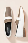 Jeffrey Campbell Women's Moritz Loafers In White/ Grey In Multi
