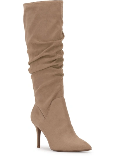 Jessica Simpson Adler Womens Tall Pull On Knee-high Boots In Pink