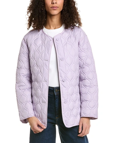 SANDRO QUILTED DOWN JACKET