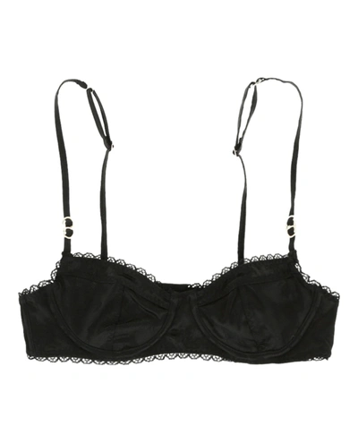 Stella Mccartney Balconette Bra In Black