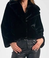 Elan Sutton Coat In Black In Black