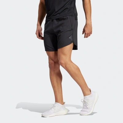 Adidas Originals Men's Reflective Badge Of Sport 9" Training Shorts In Black