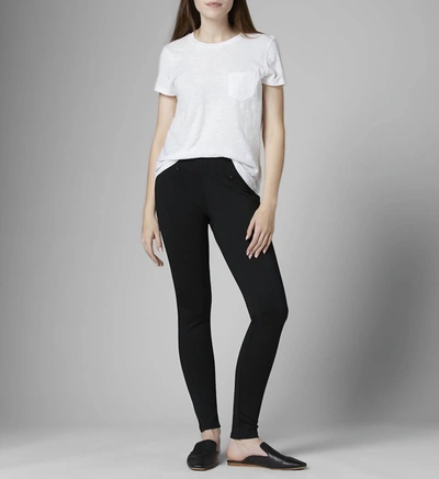 Jag Ricki Mid Rise Leggings In Charcoal Heather In Black