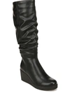 SOUL NATURALIZER AURA WOMENS ZIPPER SLOUCHY KNEE-HIGH BOOTS