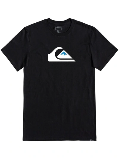 Quiksilver Mens Cotton Graphic T-shirt In Black