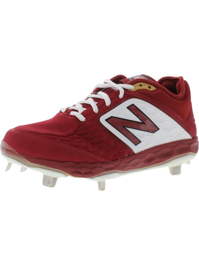New Balance Mens Baseball Sports Cleats In Red