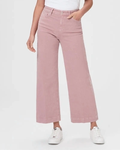 Paige Anessa Jeans In Vintage Muted Blush In Vintage Rose Tint