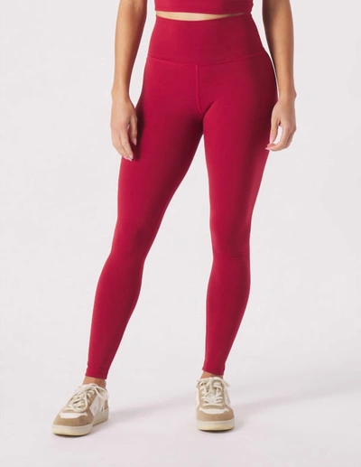 Glyder Pure Legging In Cardinal In Red