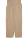 Gucci Jogginghose Mit Logo-stickerei In Beige