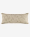 KENNETH COLE Chenille Beige Lumbar Pillow Cover