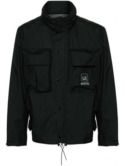 C.p. Company Metropolis Jackets Black