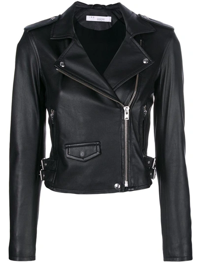 Iro Women's Ashville Leather Jacket In Negro