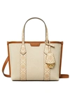 TORY BURCH TORY BURCH PERRY SMALL CANVAS TOTE BAG