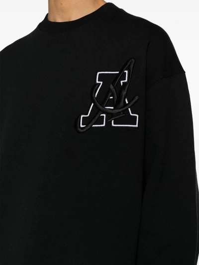 Axel Arigato Black Team Sweatshirt In Negro