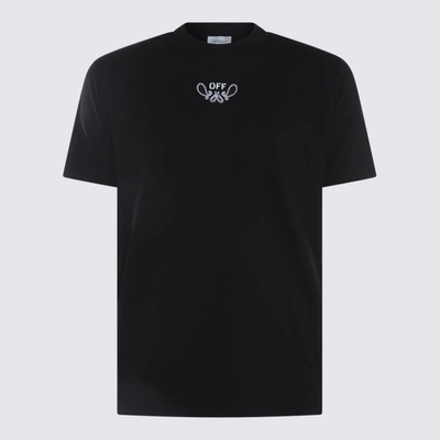 Off-white Off White T-shirts And Polos In Black,white