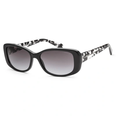 Coach Women's Fashion 16mm Sunglasses In Black
