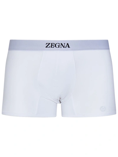 Zegna Boxer  In Bianco