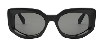 Celine Cl40277i 01a Cat Eye Sunglasses In Grey