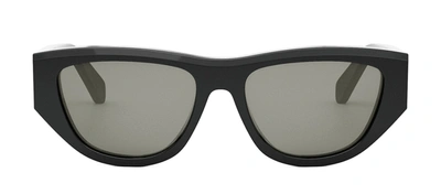 CELINE MONOCHROMS CL40278U 01A CAT EYE SUNGLASSES