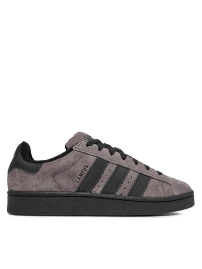 Adidas Originals Campus 00年代风格绒面皮运动鞋 In Chacoa/cblack/chacoa