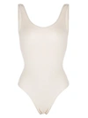 Anine Bing Jace One Piece In Cream In Nude & Neutrals