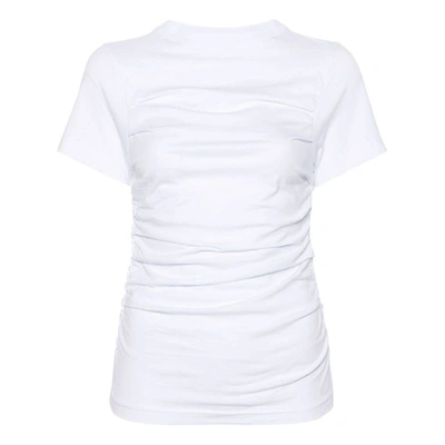 Axel Arigato Ria Gathered T-shirt In White