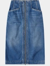 CLOSED CLOSED DENIM SKIRT WITH ZIP CLOTHING