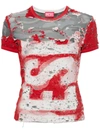 Diesel Distressed-effect T-shirt In 42aa