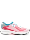 Lanvin L-i Paneled Low-top Sneakers In Multi