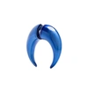 Marine Serre Shamanic Moon-shaped Single Earring In Blue