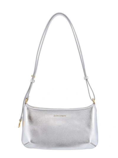 Palm Angels Lategram Bag. In Silver