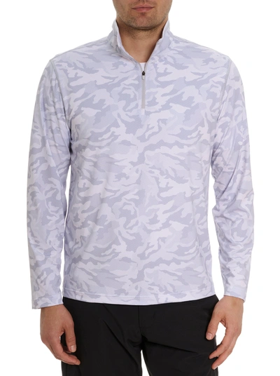 Robert Graham Faro Long Sleeve Knit Top In White