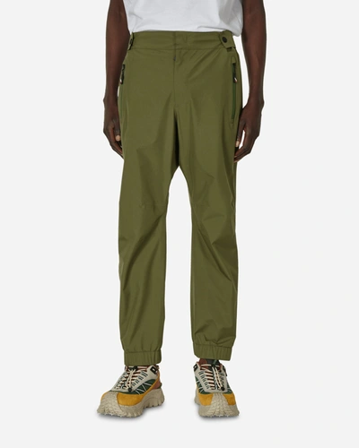 Moncler Day-namic Trousers Olive In Green